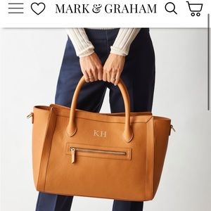 Mark & Graham leather Zoe Tote Bag
